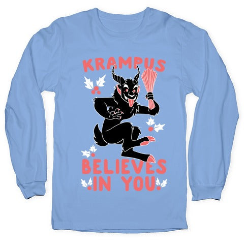 Krampus Believes in You Longsleeve Tee